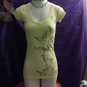 V Neck T-Shirt  2/10$